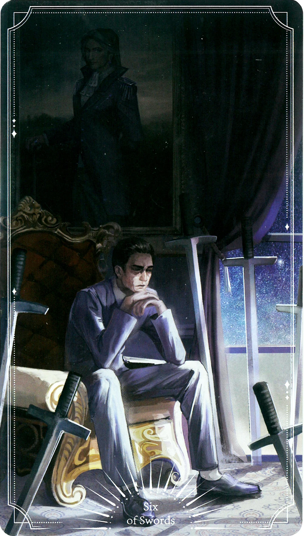 Dorian Gray Abraham ponders the murmuring curse of the Abraham Family