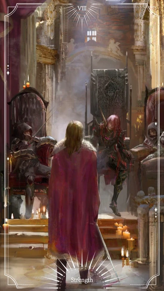 Blood Emperor Alista Tudor preparing for his Apotheosis Ritual to kill Medici, Sauron and Einhorn.