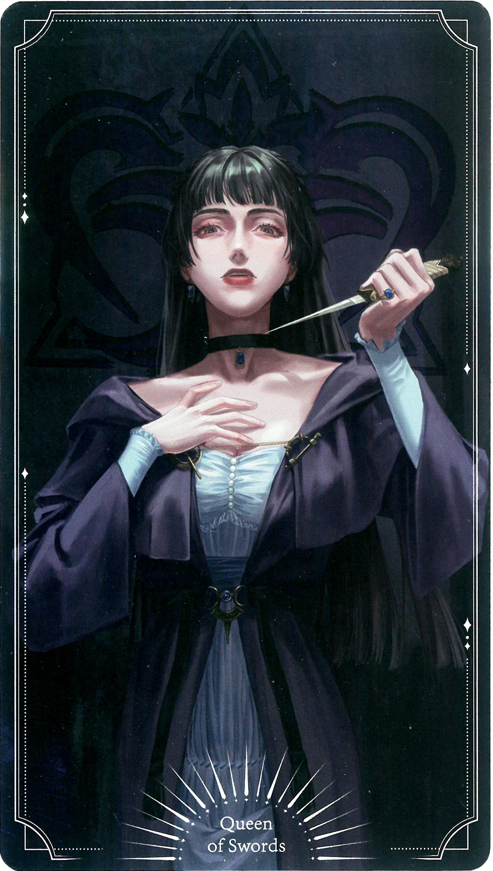 Trissy Cheek symbolically committing suicide.