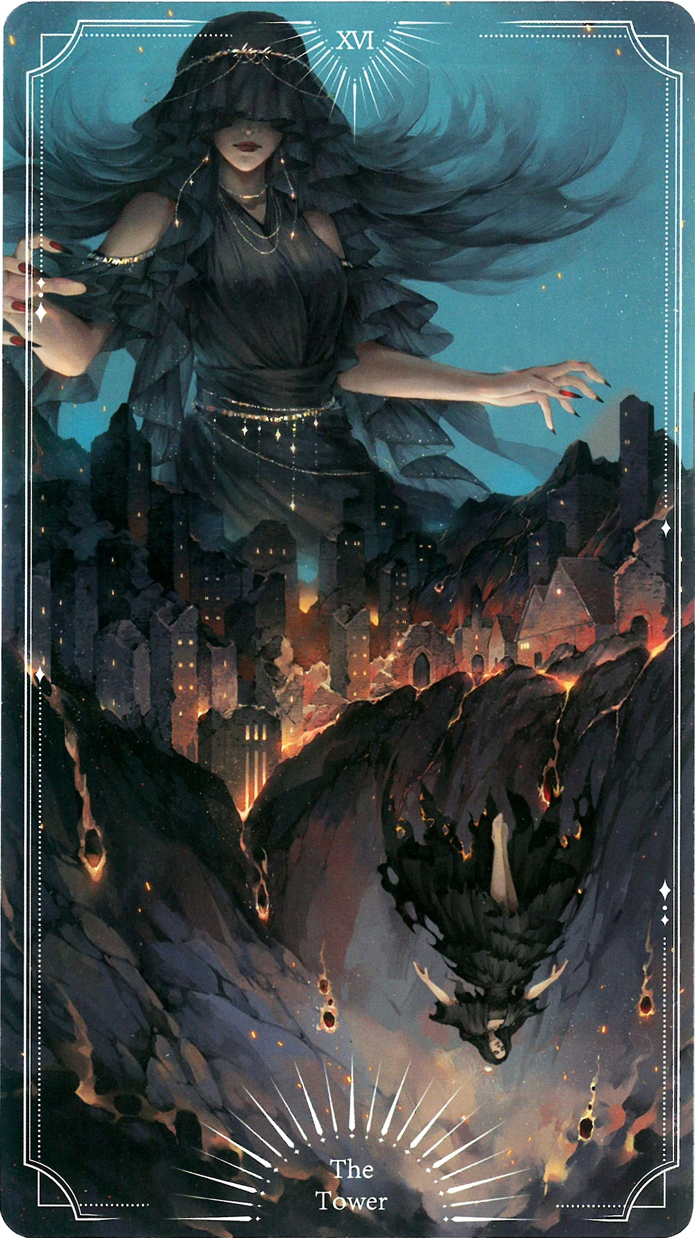 The Evernight Goddess defeats the Mother of the Sky at the Nation of the Evernight.